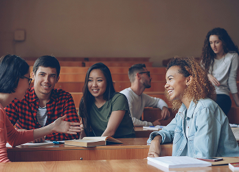 LSU Olinde students on campus
